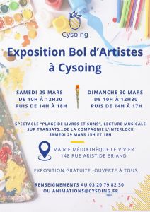 EXPOSITION BOL D'ARTISTES EXPOSITION BOL D'ARTISTES