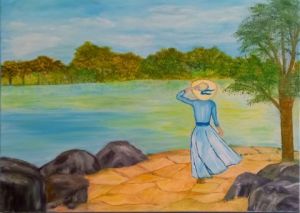 Voir le détail de cette oeuvre: PROMENADE AU PRINTEMPS
