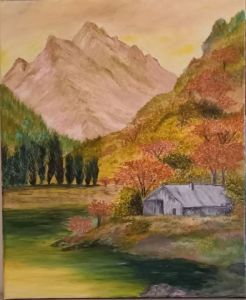Voir le détail de cette oeuvre: DEVANTLA MONTAGNE